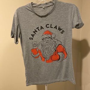 Santa Claws Christmas Tee